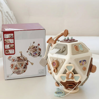 Cubo Montessori Multiactividades para Bebés – Juguete Sensorial