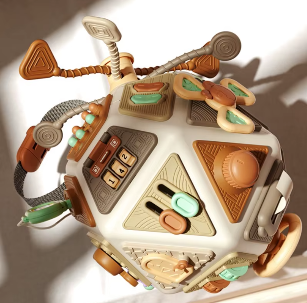 Cubo Montessori Multiactividades para Bebés – Juguete Sensorial